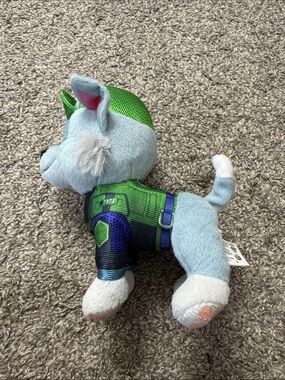PAW PATROL Spin Master Stuffed Animal ROCKY Eco Puppy Dog 8" Plush